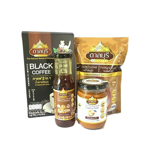 ผลิตภัณฑ์น้ำตาลโตนดแท้จากธรรมชาติ SET5