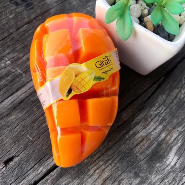 สบู่ผลไม้ มะม่วง แพค 3 ก้อน