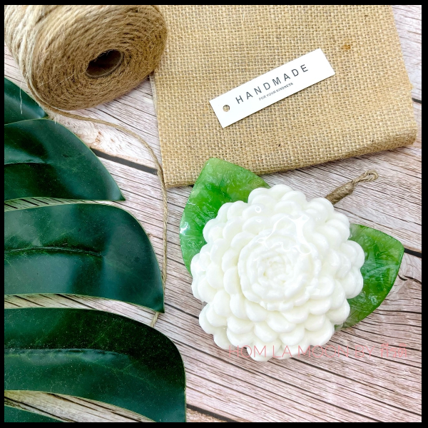 สบู่ดอกไม้ มะลิ แพค 2 ก้อน