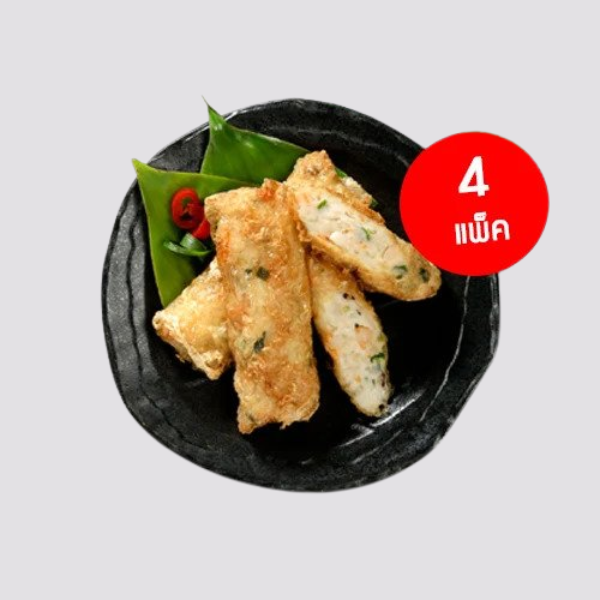 ปอเปี๊ยะญี่ปุ่น แพ็คละ 480 กรัม จำนวน 4 แพ็ค