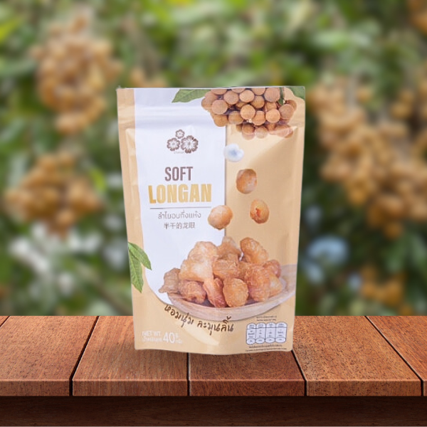 ลำไยอบกึ่งแห้ง แบบซอง