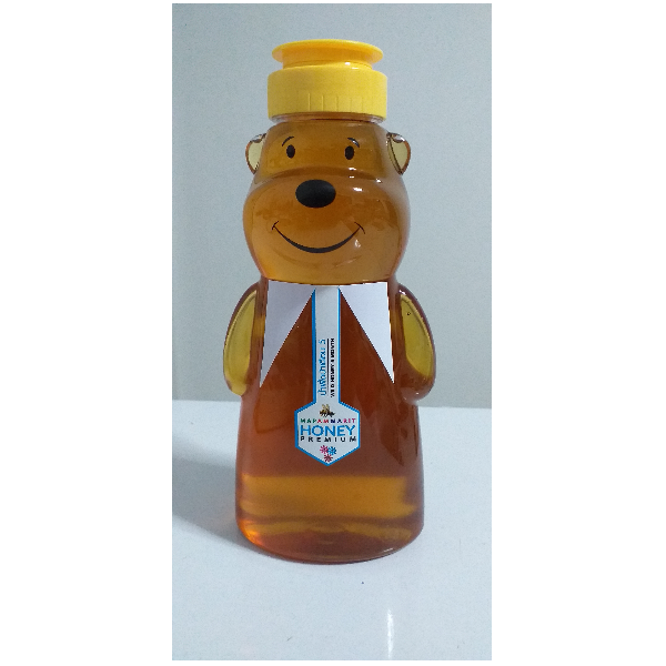 #น้ำผึ้ง#น้ำผึ้งป่า#น้ำผึ้งป่าเดือ5#น้ำผึ้งแท้#น้ำผึ้งป่าชุมพร#น้ำผึ้งป่าเดือน 5 แท้ 100%๒น้ำผึ้งมาบอำมฤต น้ำผึ้งป่าเดือนห้า ขวดหมีฟ้า ปริมาณ 520 กรัม/1 ขวด