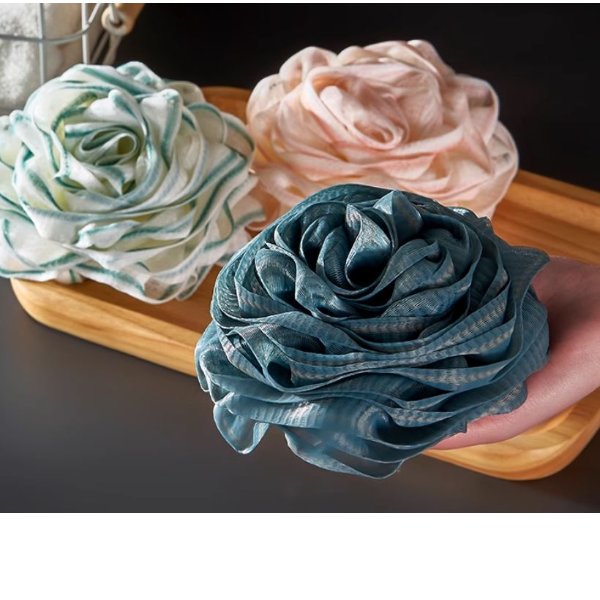 Chiranatda ใยขัดตัวอาบน้ำ แพค 3 ชิ้น คละสี